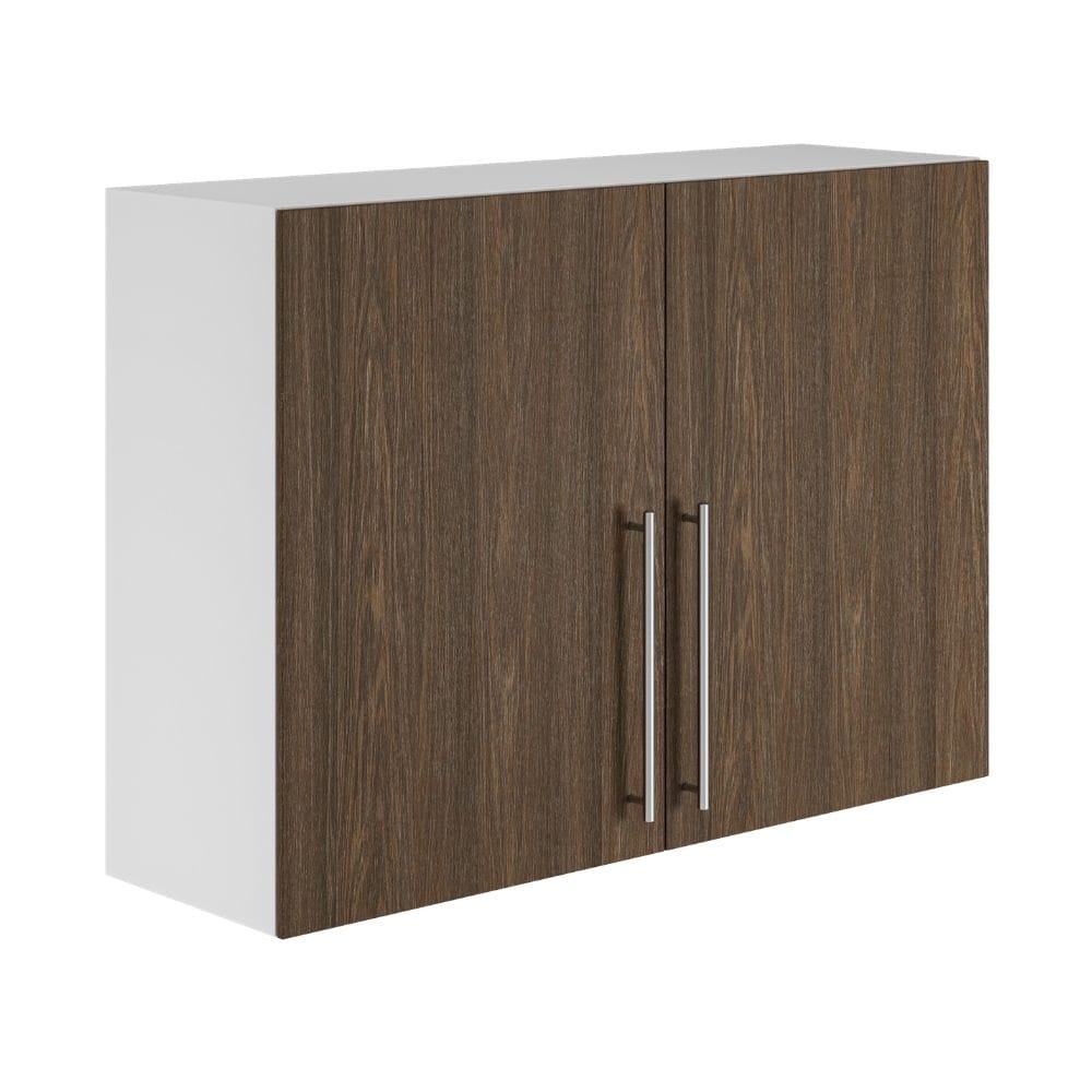 Alterna NEA Vaskerom: Overskap med 2 dør B60-80xD30xH72cm Valnøtt / 80cm Alterna Veggskap vaskerom DAL-7012691