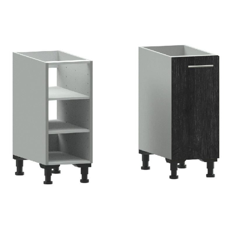 Alterna vaskerom: Benkeskap B40-60xD60xH72cm m/1 dør Mørk eik / 30cm Alterna Benkeskap vaskerom GRO-7011068