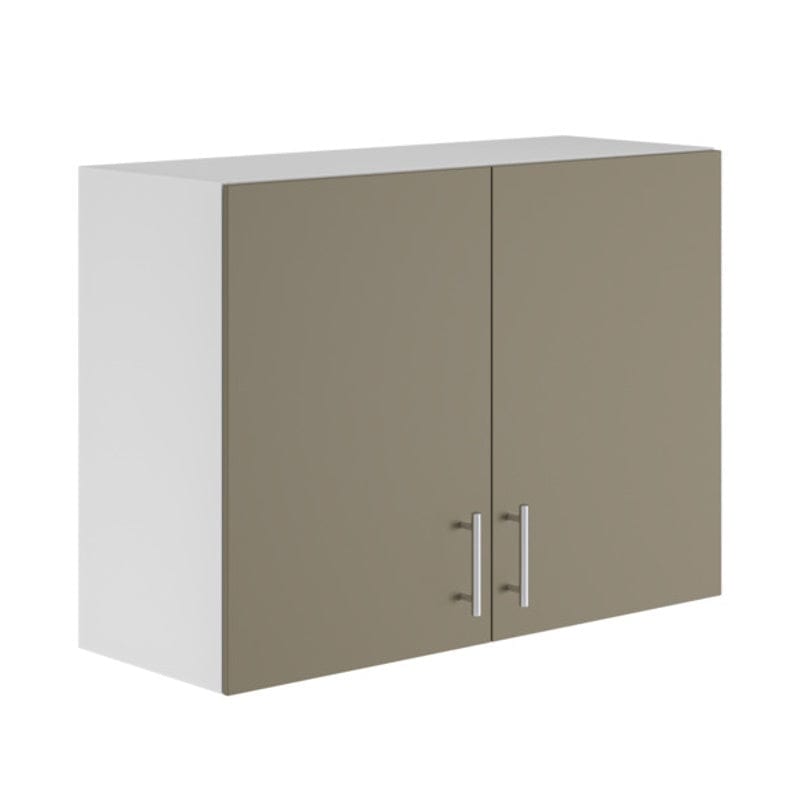 Alterna vaskerom: Overskap over vaskemaskin 63cm m/2 dører Sand matt Alterna Veggskap vaskerom GRO-7010358
