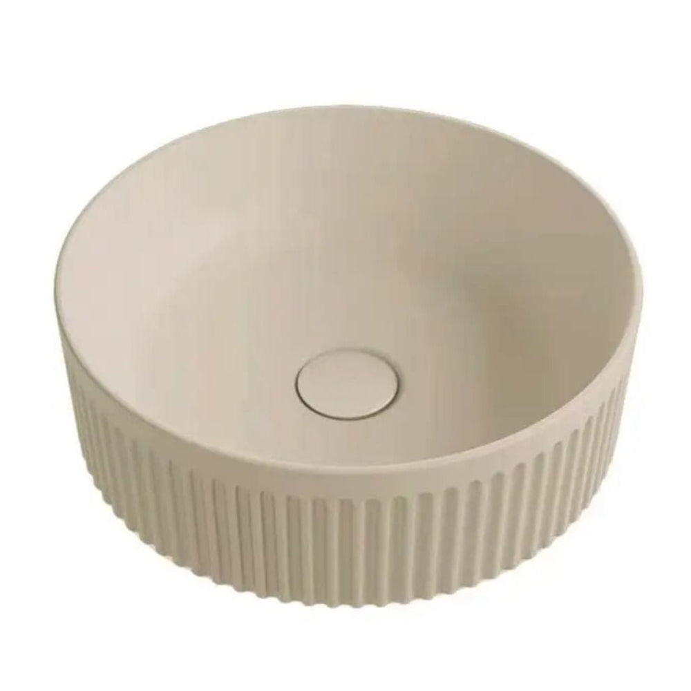 Bathco Wadi Rund Bolleservant Beige Bathco Bolleservant KO-4179