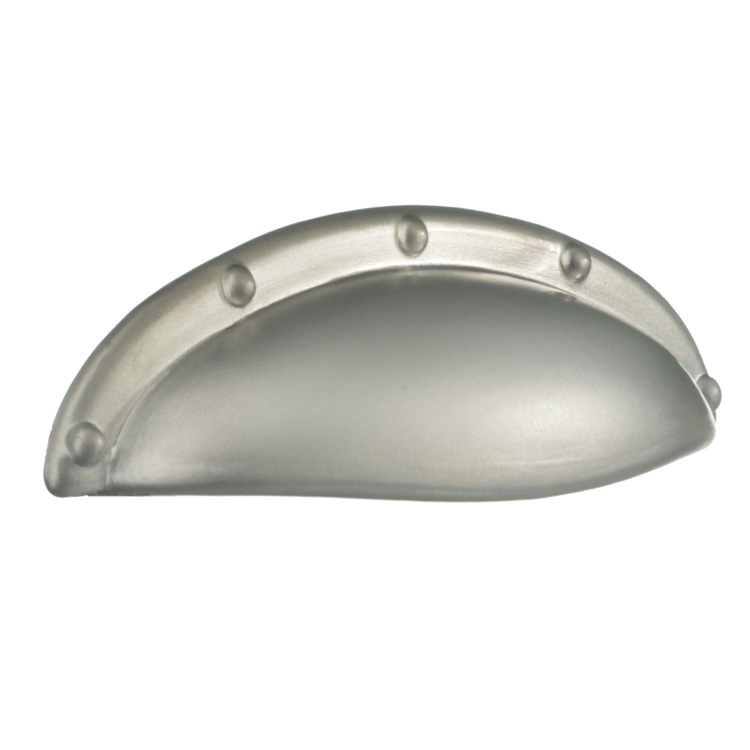 Beslagsboden Skålhåndtak 64mm Børstet nikkel Beslagsboden Knotter og håndtak SM-B573