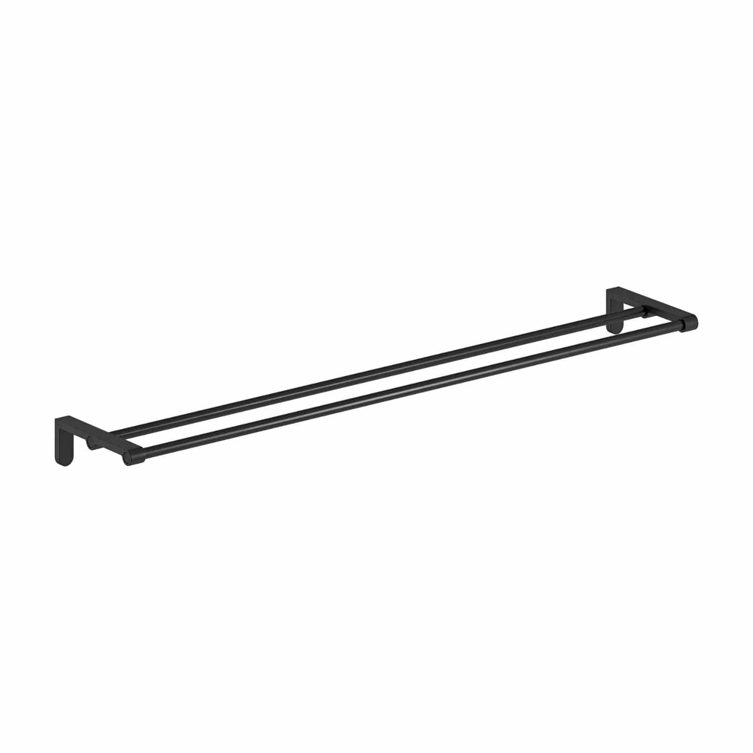 Damixa Zen Håndklestang Dobbel Svart matt Damixa Håndklestang KO-4873361