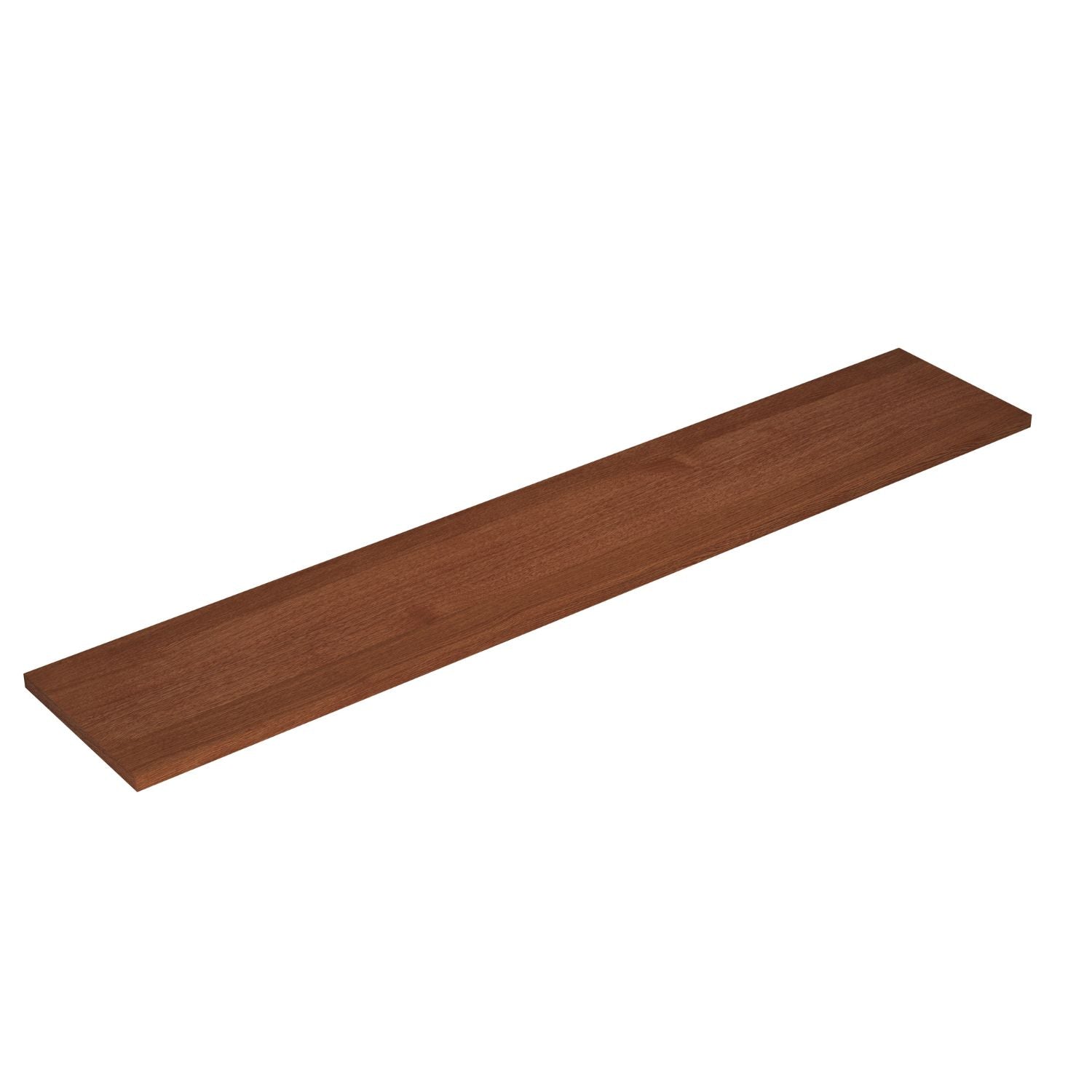 Dansani Calidris benkeplate D41,2 B40-240cm Rødbrun eik / 220cm Dansani Benkeplate bad DA-187422077