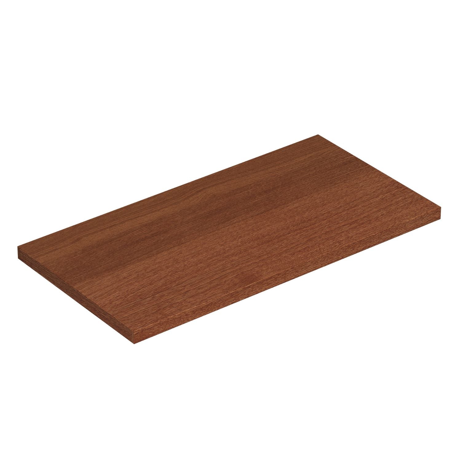Dansani Calidris benkeplate D41,2 B40-240cm Rødbrun eik / 80cm Dansani Benkeplate bad DA-187408077