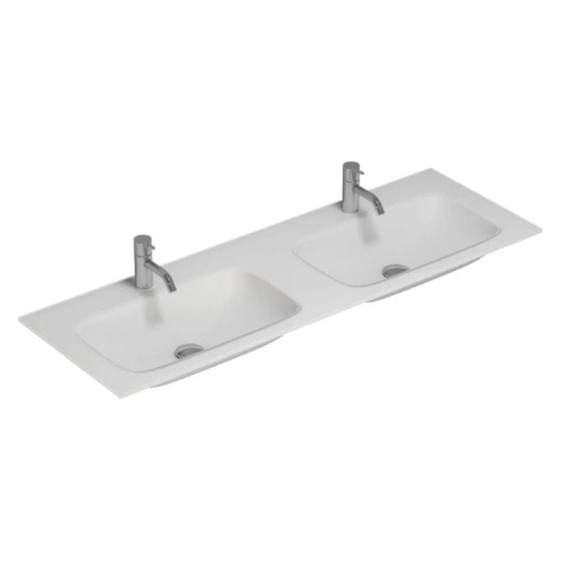 Dansani Calidris Form Servant måltilpasset B60-232xH1xD40cm Hvit matt / 120cm dobbel Dansani Møbelservant DA-630712503