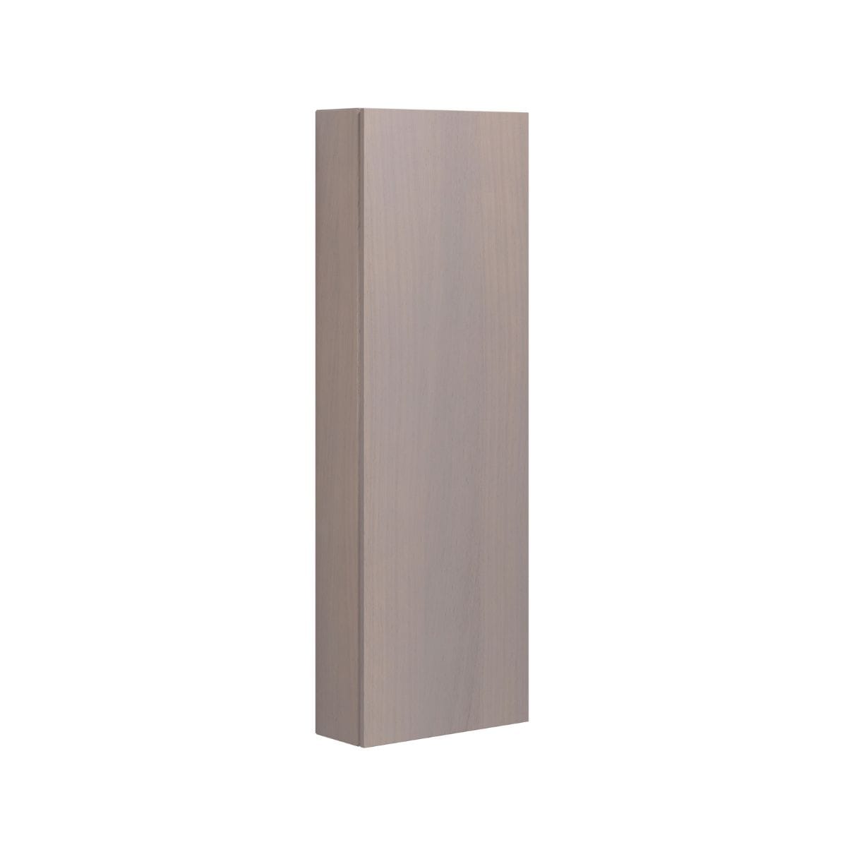Dansani CALIDRIS Glatt Høyskap 1 dør D16cm Grå eik / 120cm / Høyre hengslet Dansani Høyskap bad DA-C63-1176