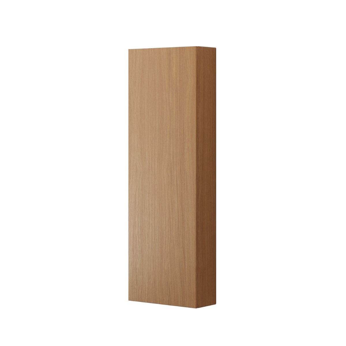 Dansani CALIDRIS Glatt Høyskap 1 dør D16cm Gyllen eik / 120cm / Venstre hengslet Dansani Høyskap bad DA-C63-1274
