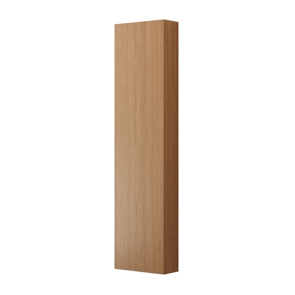 Dansani CALIDRIS Glatt Høyskap 1 dør D16cm Gyllen eik / 160cm / Venstre hengslet Dansani Høyskap bad DA-C65-1274