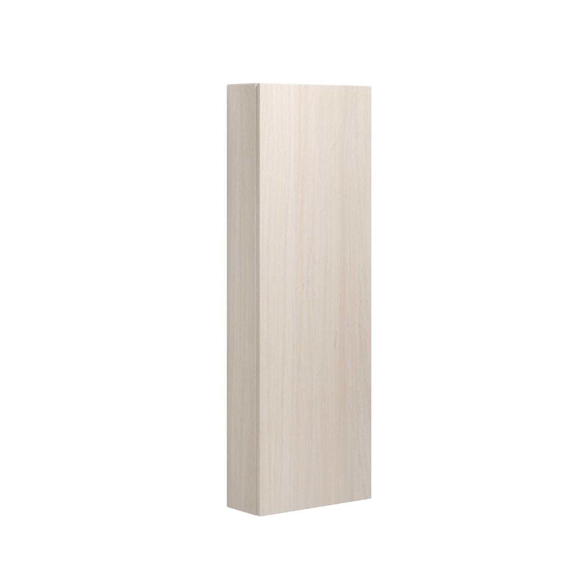 Dansani CALIDRIS Glatt Høyskap 1 dør D16cm Hvit eik / 120cm / Høyre hengslet Dansani Høyskap bad DA-C63-1175