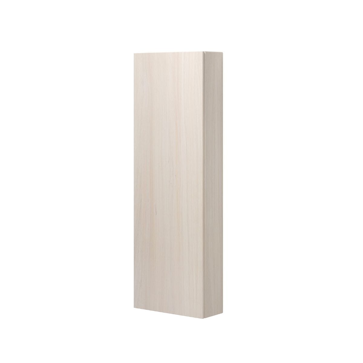 Dansani CALIDRIS Glatt Høyskap 1 dør D16cm Hvit eik / 120cm / Venstre hengslet Dansani Høyskap bad DA-C63-1275