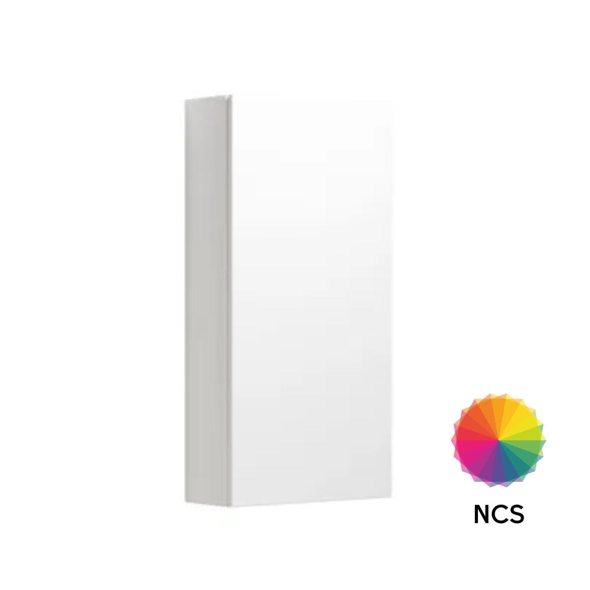 Dansani Calidris Glatt Overskap 1 dør NCS eik / 80cm / Høyre hengslet Dansani Sideskap bad DA-C33-1166