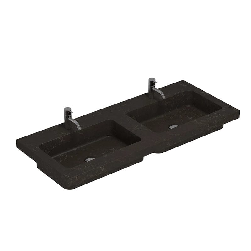 Dansani Calidris Unique Silestone servant måltilpasset D50,5 H1,2cm Calypso / 120cm dobbel Dansani Baderomsservant DA-631712514