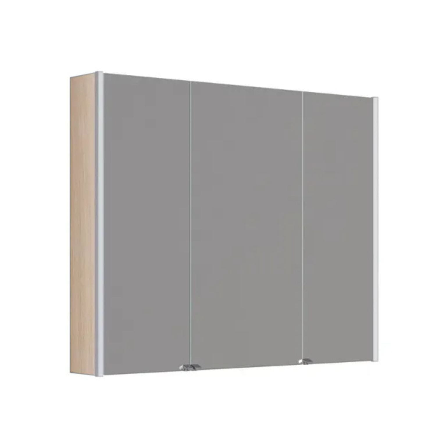 Dansani Inzo Ambi speilskap 3 dører Lys eik / 100cm Dansani Speilskap DA-S891-178