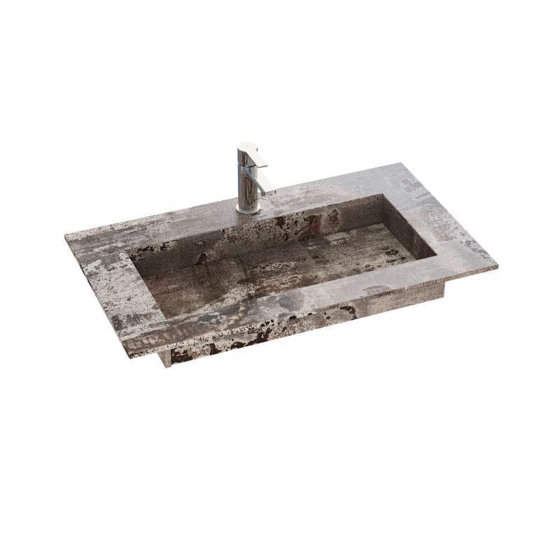 Dansani Inzo Angular Servant B60-165xH1,20xD45,50cm Trilium / 80cm Dansani Møbelservant DA-338808117