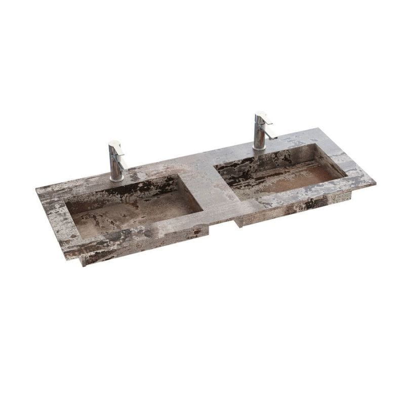 Dansani Inzo Angular Servant - Dekton Trilium / 180-199cm dobbel Dansani Møbelservant DA-338814417