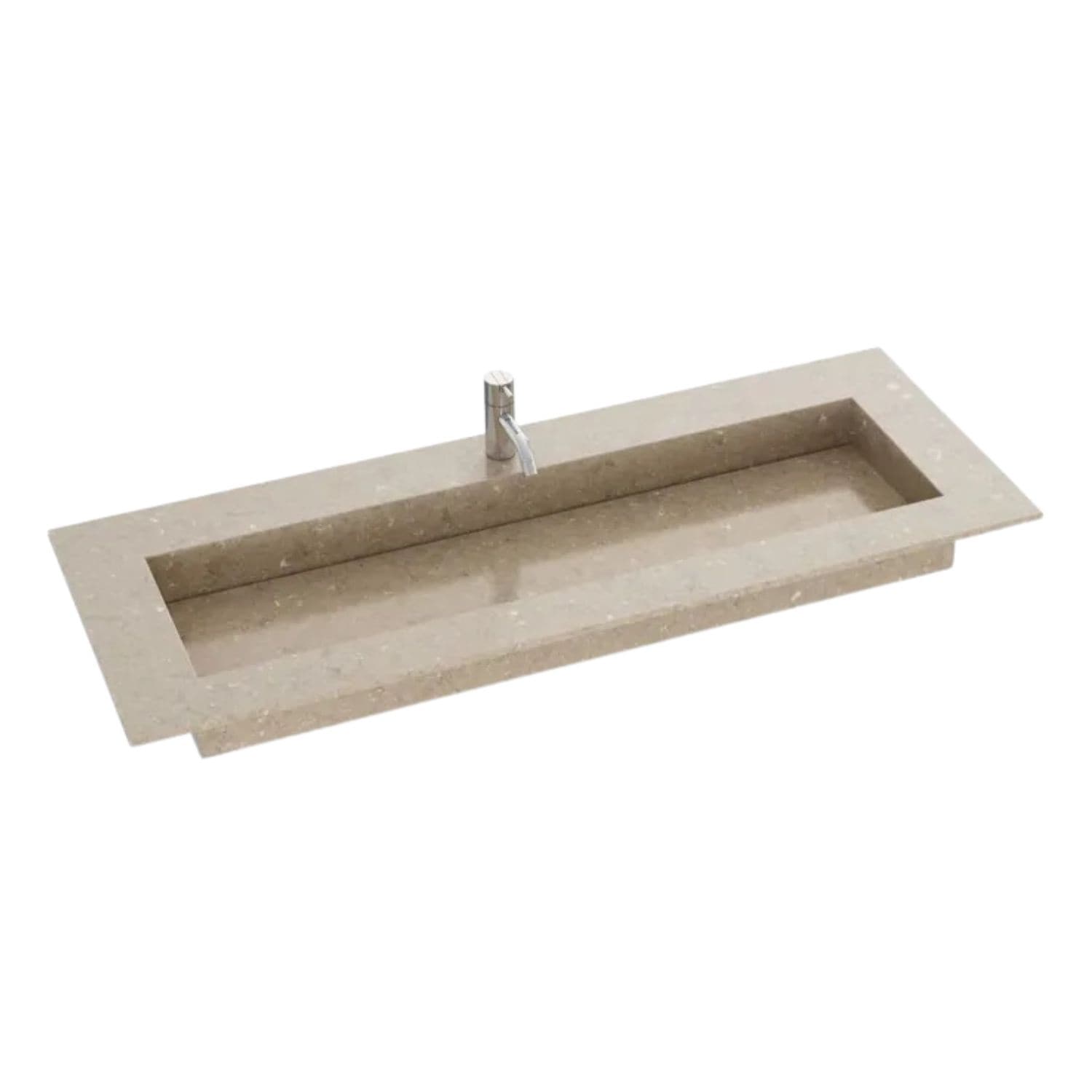 Dansani Inzo Angular Servant Måltilpasset D45,50cm - Silestone Coral clay / 200-219cm Dansani Møbelservant DA-338820419