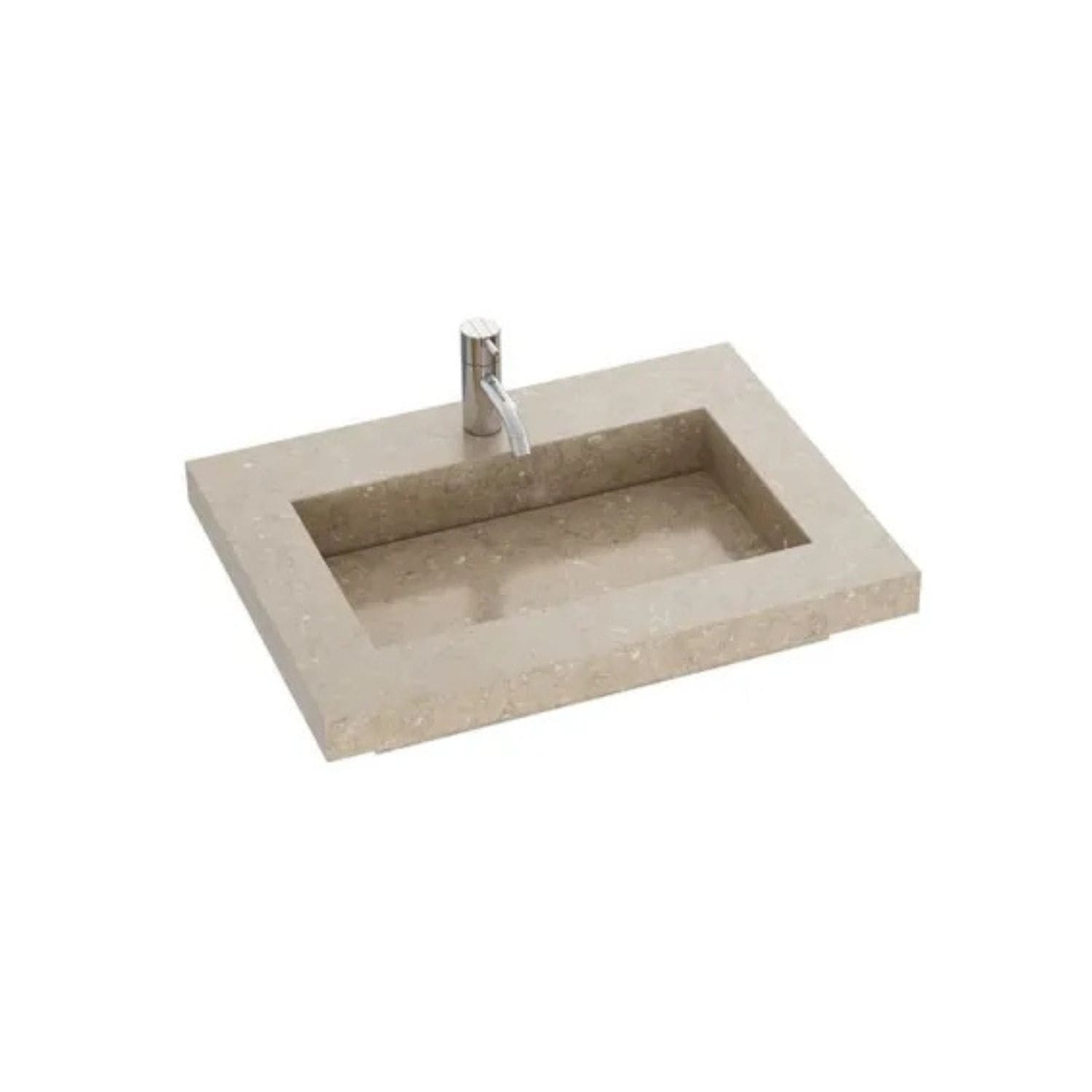 Dansani Inzo Angular Servant Måltilpasset D45,50cm - Silestone Coral clay / 60-79cm Dansani Møbelservant DA-338806419