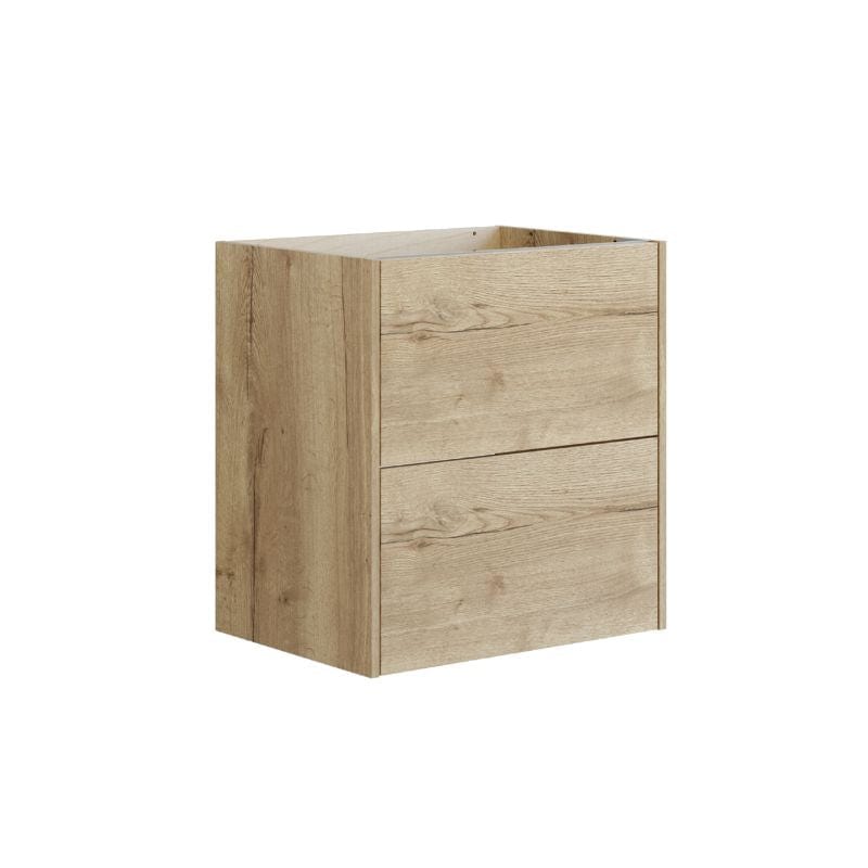 Dansani Inzo Classic Glatt Servantskap 2 skuff B60-120xH64xD44cm Natur eik / 60cm Dansani Servantskap DA-T06-1049
