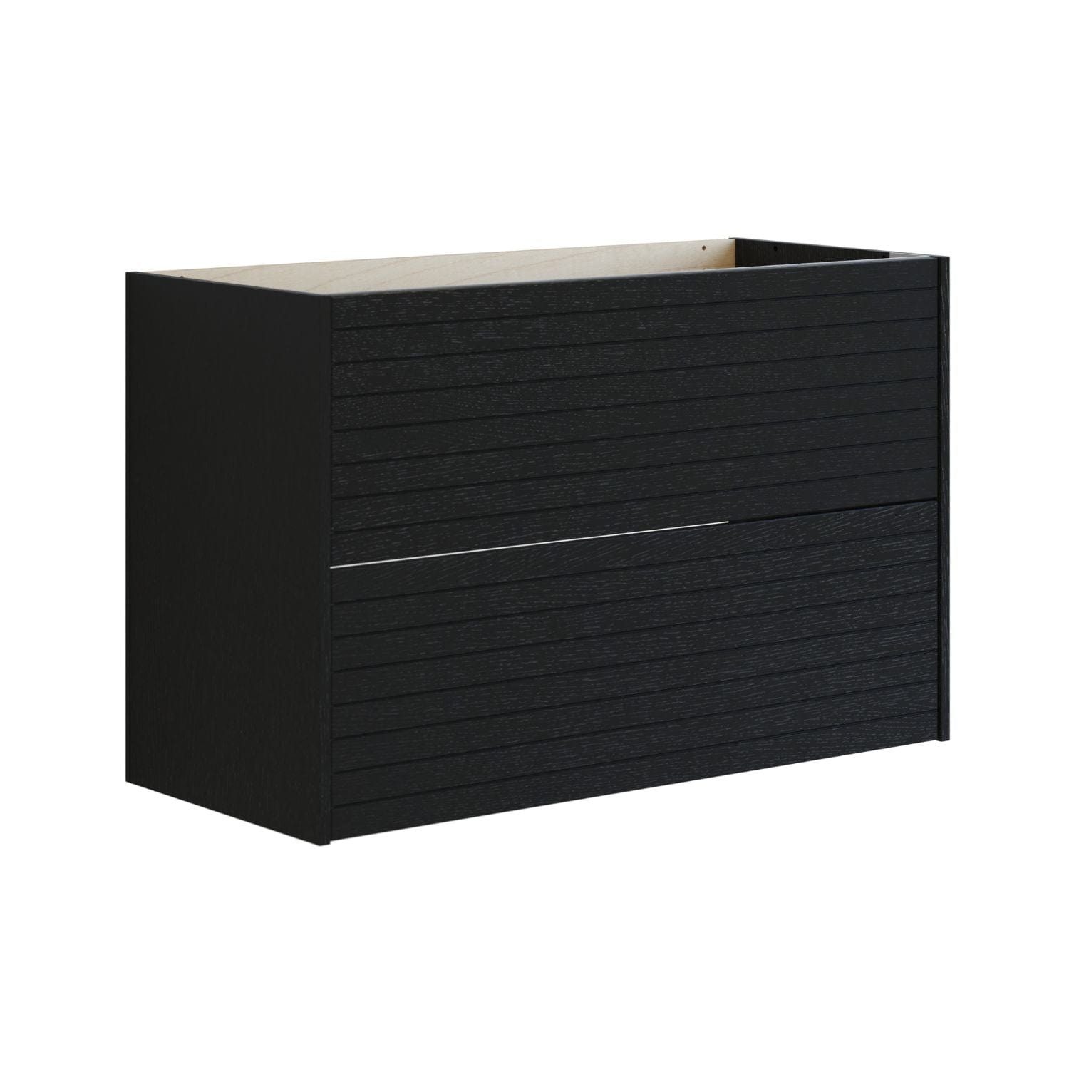 Dansani Inzo Classic Lamel Skap 2 skuff B60-120xH64xD44cm Eik noir / 120cm Dansani Sideskap bad DA-T18-6044