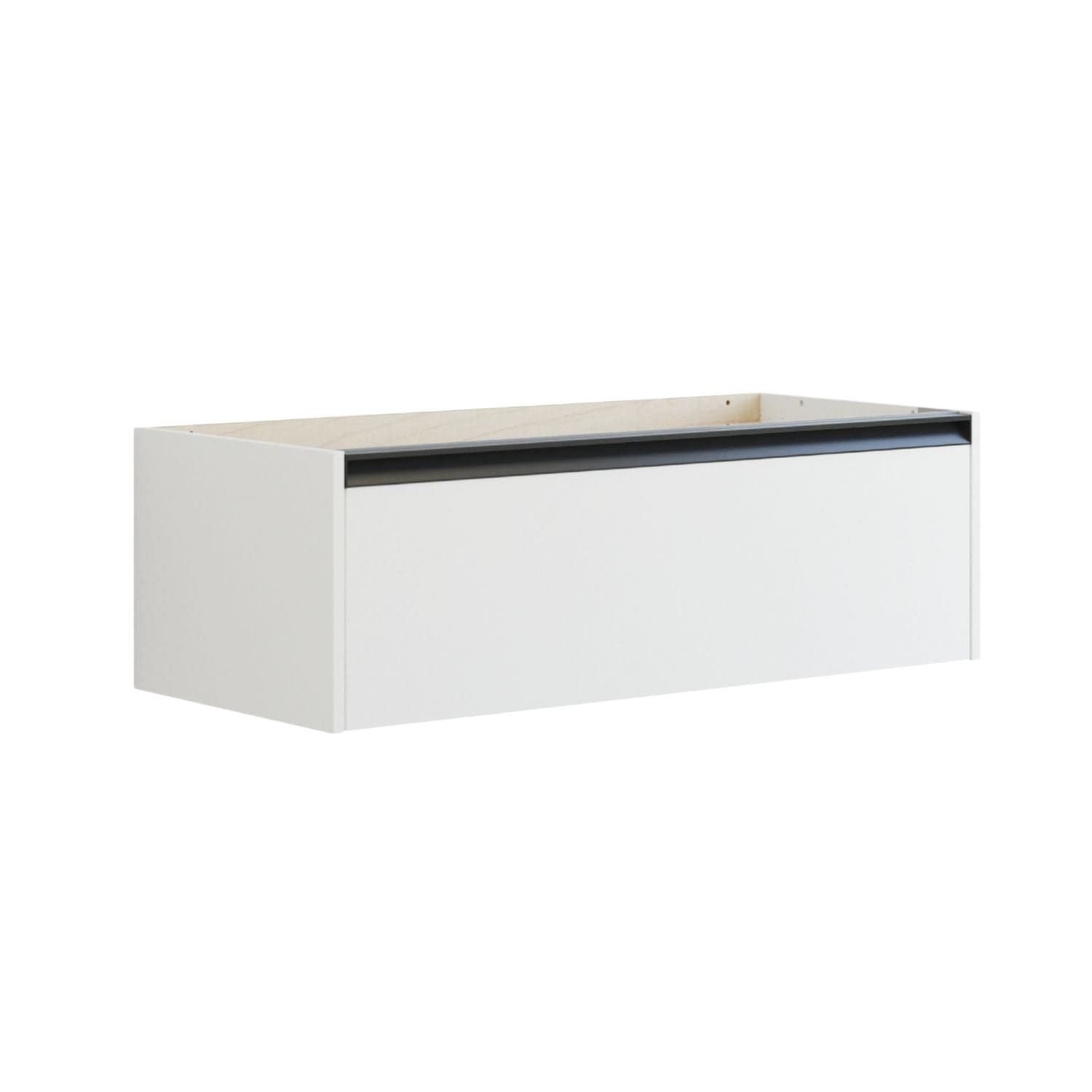 Dansani Inzo Classic Servantskap med Integrert Grep 1 skuff B60-120xH32xD44cm Hvit matt / 100cm Dansani Servantskap DA-T03-7010