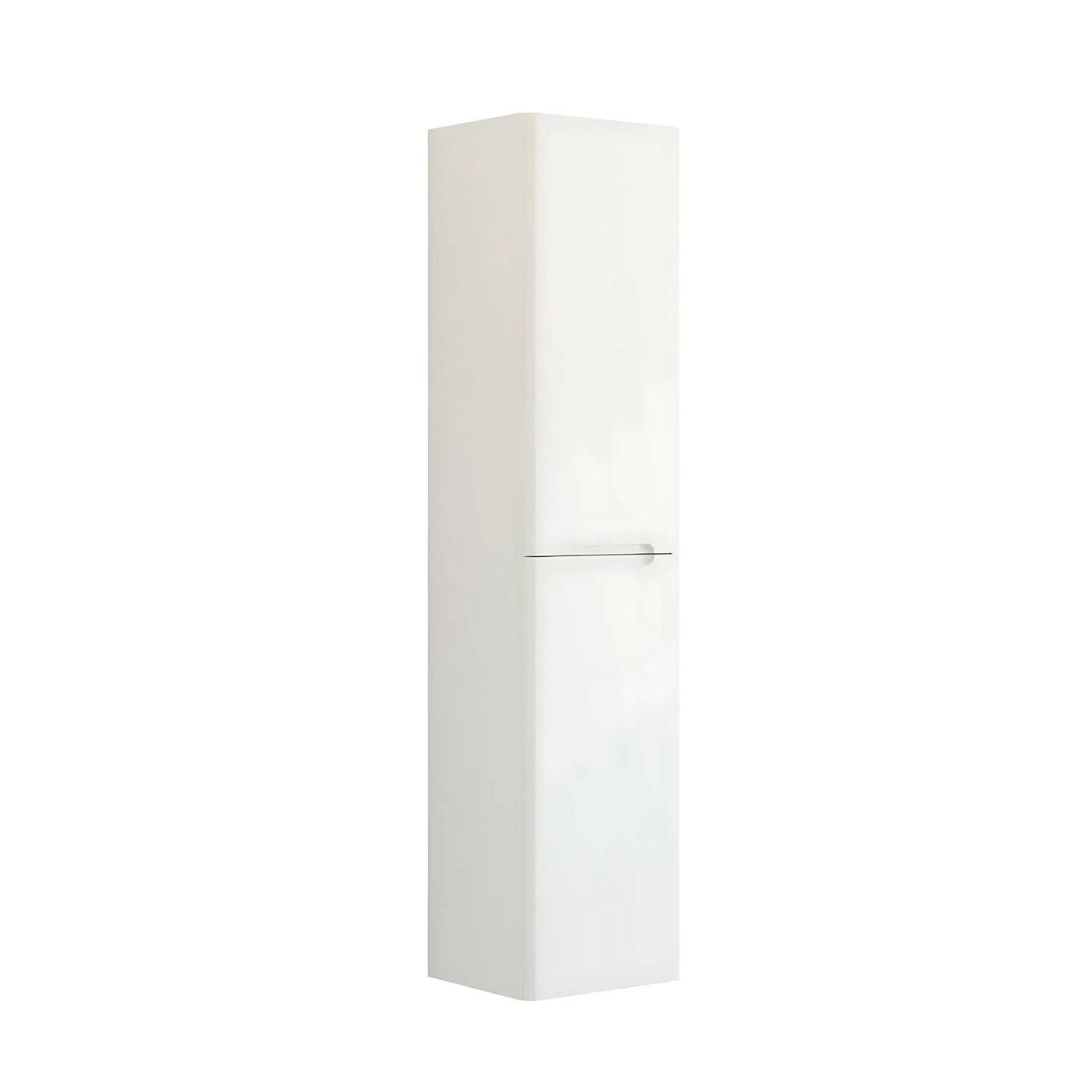 Dansani Inzo Integrert Høyskap 2 dør B40xH176xD35cm Hvit matt / 40cm / Versjon B høyre hengslet Dansani Høyskap bad DA-R15-A110