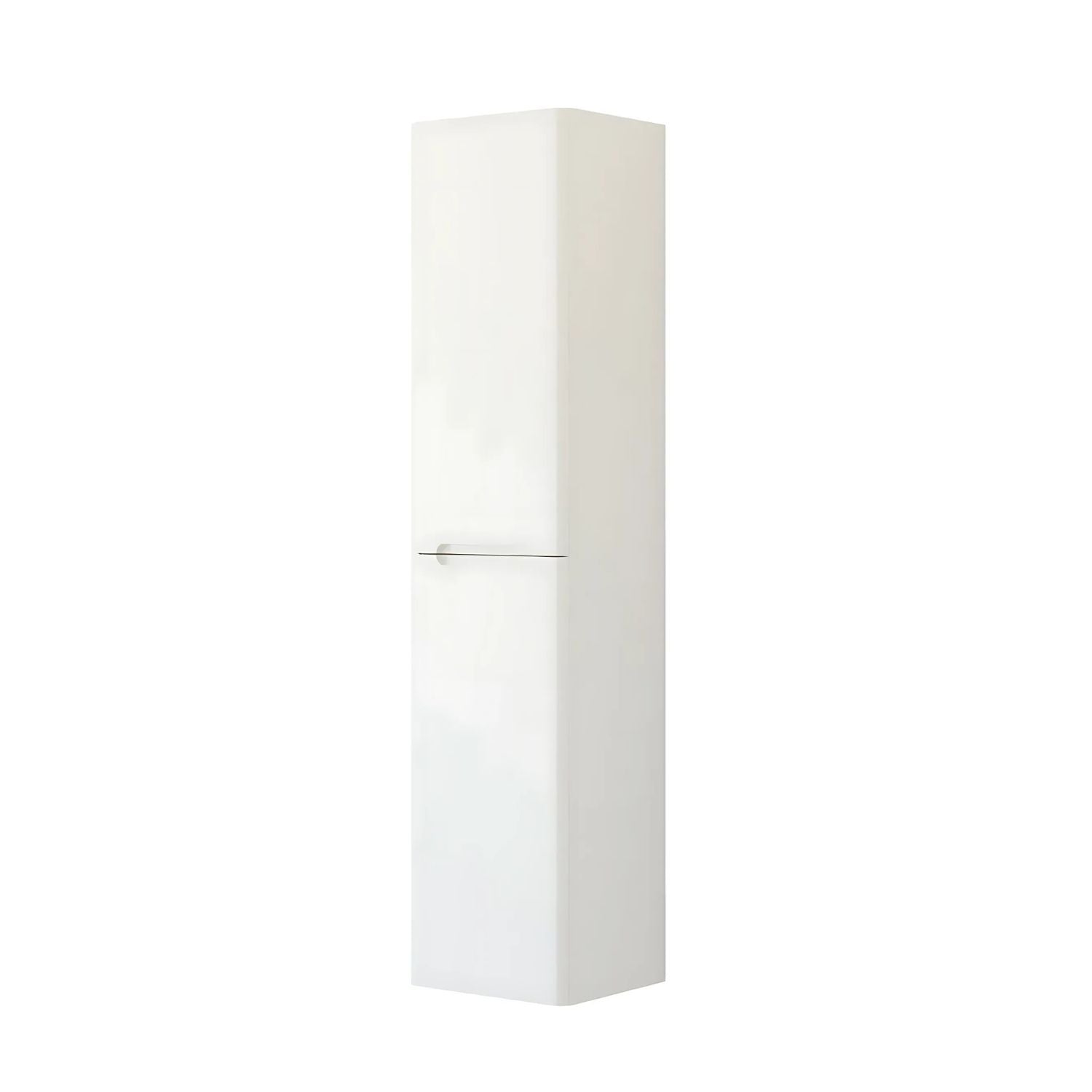 Dansani Inzo Integrert Høyskap 2 dør B40xH176xD35cm Hvit matt / 40cm / Versjon C venstre hengslet Dansani Høyskap bad DA-R16-A210