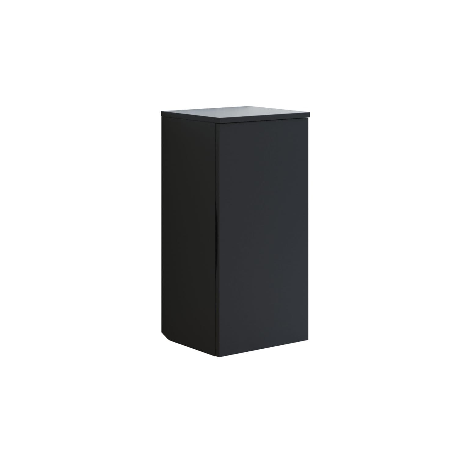 Dansani Inzo Integrert Underskap 1 dør B40 Svart matt / 40cm / Versjon A høyre hengslet Dansani Sideskap bad DA-U43-2137