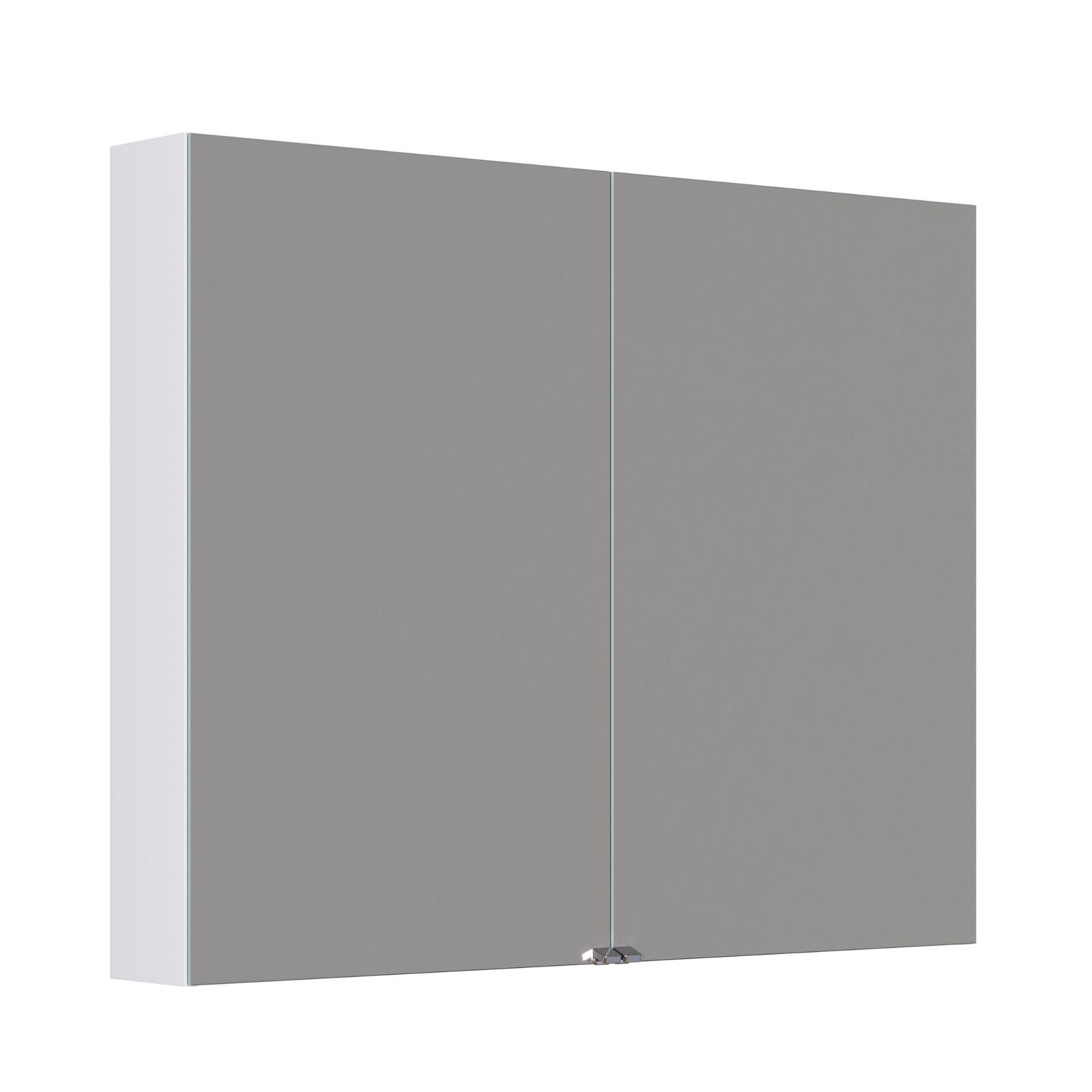 Dansani Inzo Style Speilskap 2 dører Hvit matt / 100cm Dansani Speilskap DA-S880-110