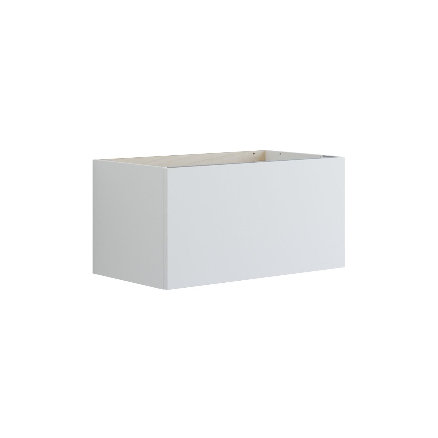 Dansani Inzo Urban Glatt Servantskap 1 skuff B60-120xH40xD44cm Hvit matt / 80cm Dansani Servantskap DA-U15-1010