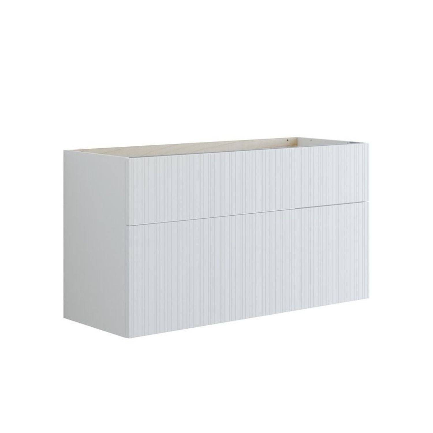Dansani Inzo Urban Riflet Servantskap 2 skuff B60-120xH64xD44cm Hvit matt / 120cm dobbel Dansani Servantskap DA-U28-9010