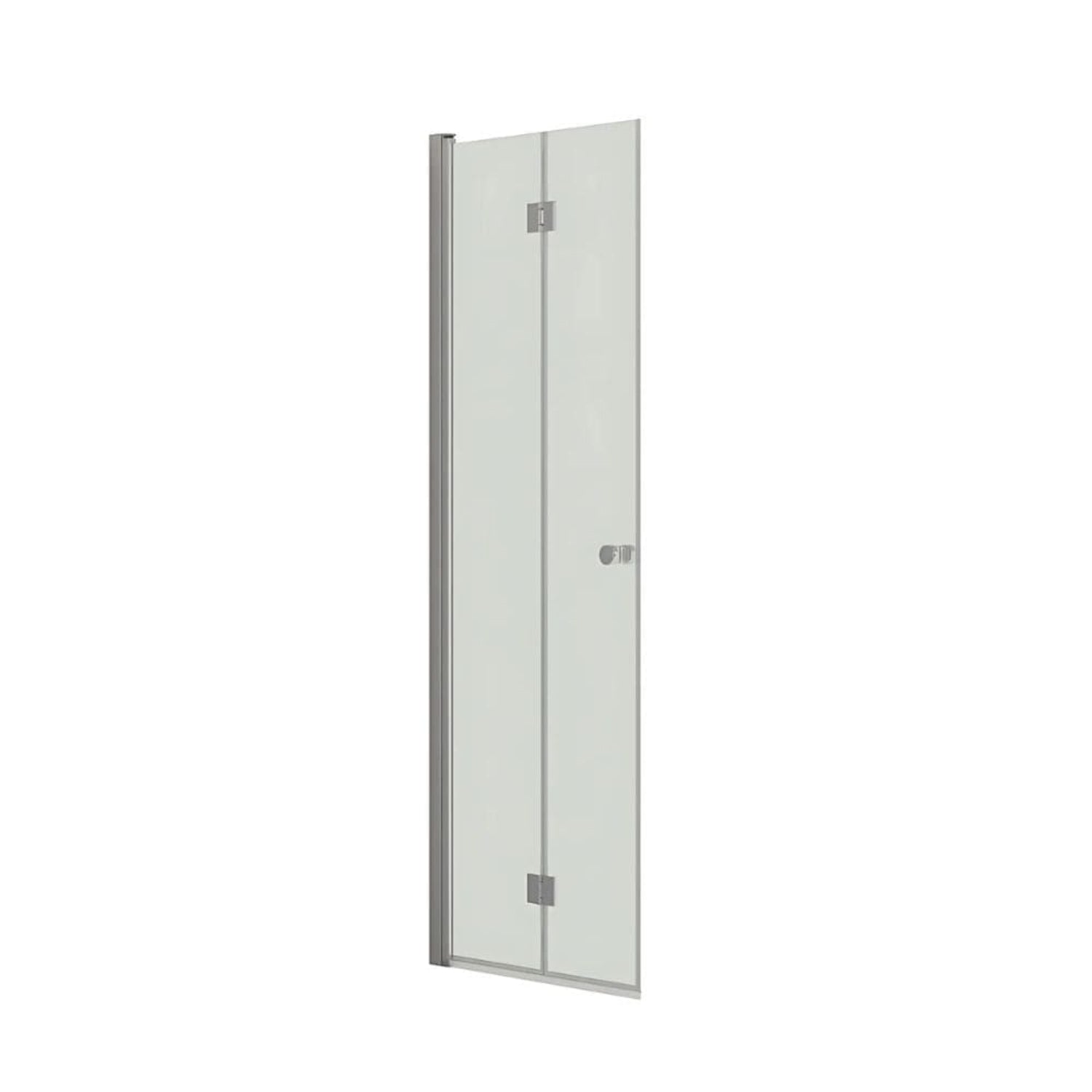 Dansani Match B Foldedør Sateng / 70cm / Klart glass Dansani Dusjdør DA-B71-01