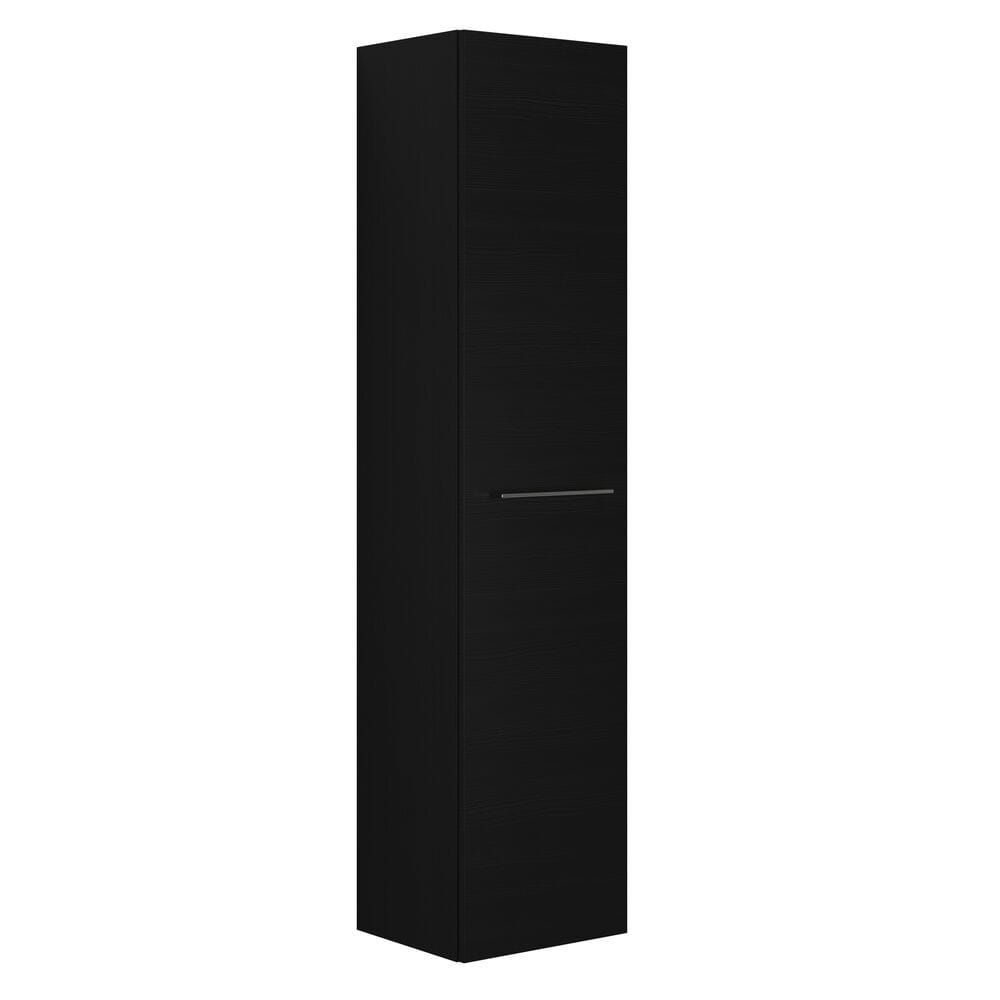 Dansani Mido+ Høyskap 1 dør Svart struktur / 40cm / Høyre hengslet Dansani Høyskap bad DA-P20-1129