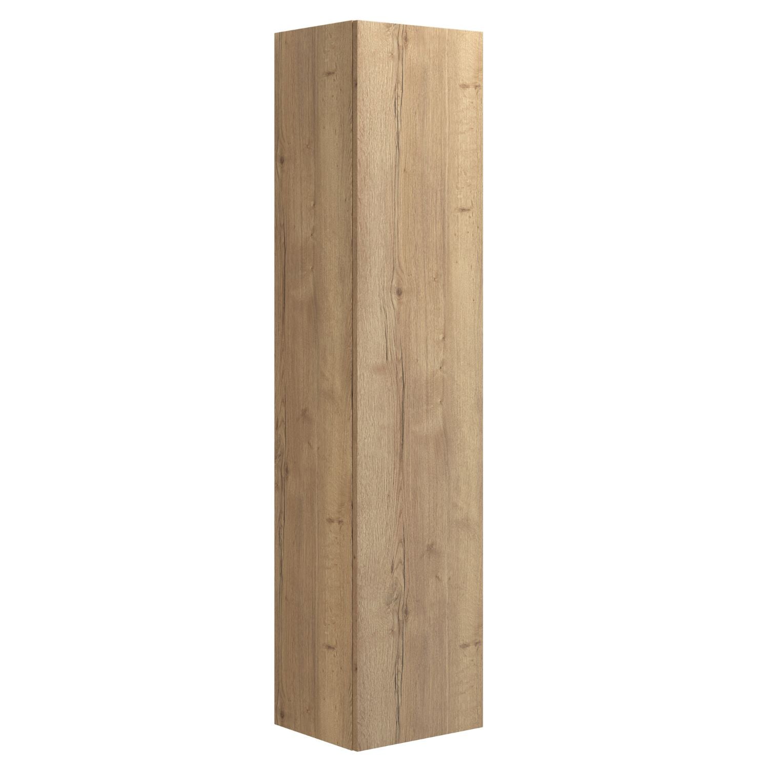 Dansani You Urban Glatt Høyskap Slim 1 dør Natur eik / 40cm / Høyre hengslet Dansani Høyskap bad DA-V54-1149