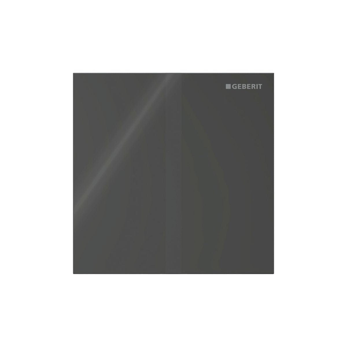 Geberit Sigma 40 Urinalstyring Kvadrat Svart / Nettdrift Geberit Betjeningsplate og trykknapper GRO-1387819