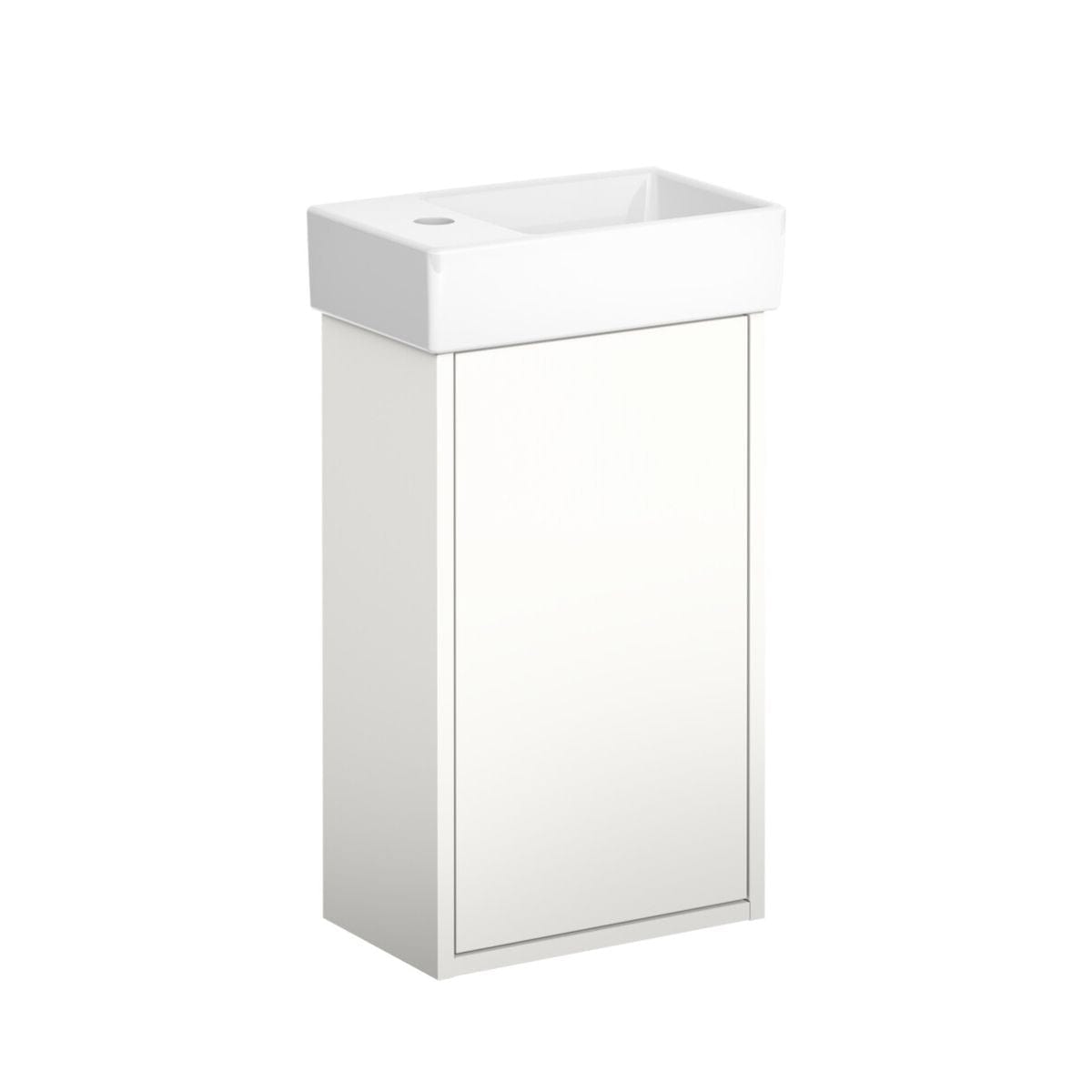 Gustavsberg Artic Small Møbelpakke Hvit / Høyre Gustavsberg Møbelpakke bad GRO-GB71ACVC34TM01R