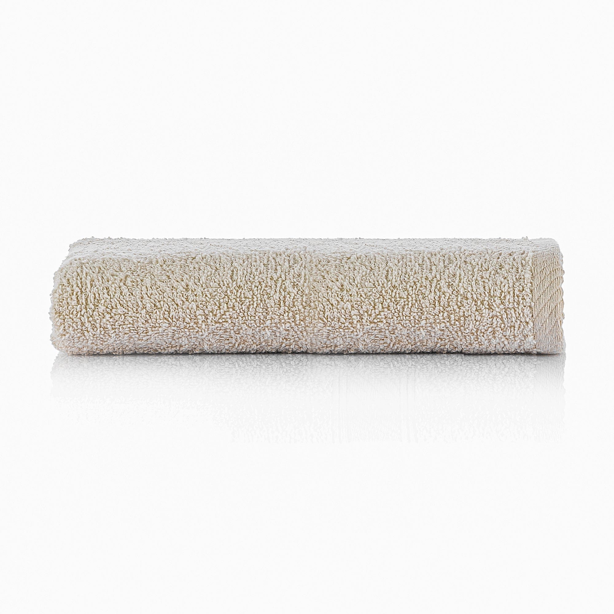 HeiHus FLUFFY badehåndkle L 70x140cm Varm beige / Enkel L HeiHus Håndklær HH-TFYBE070140