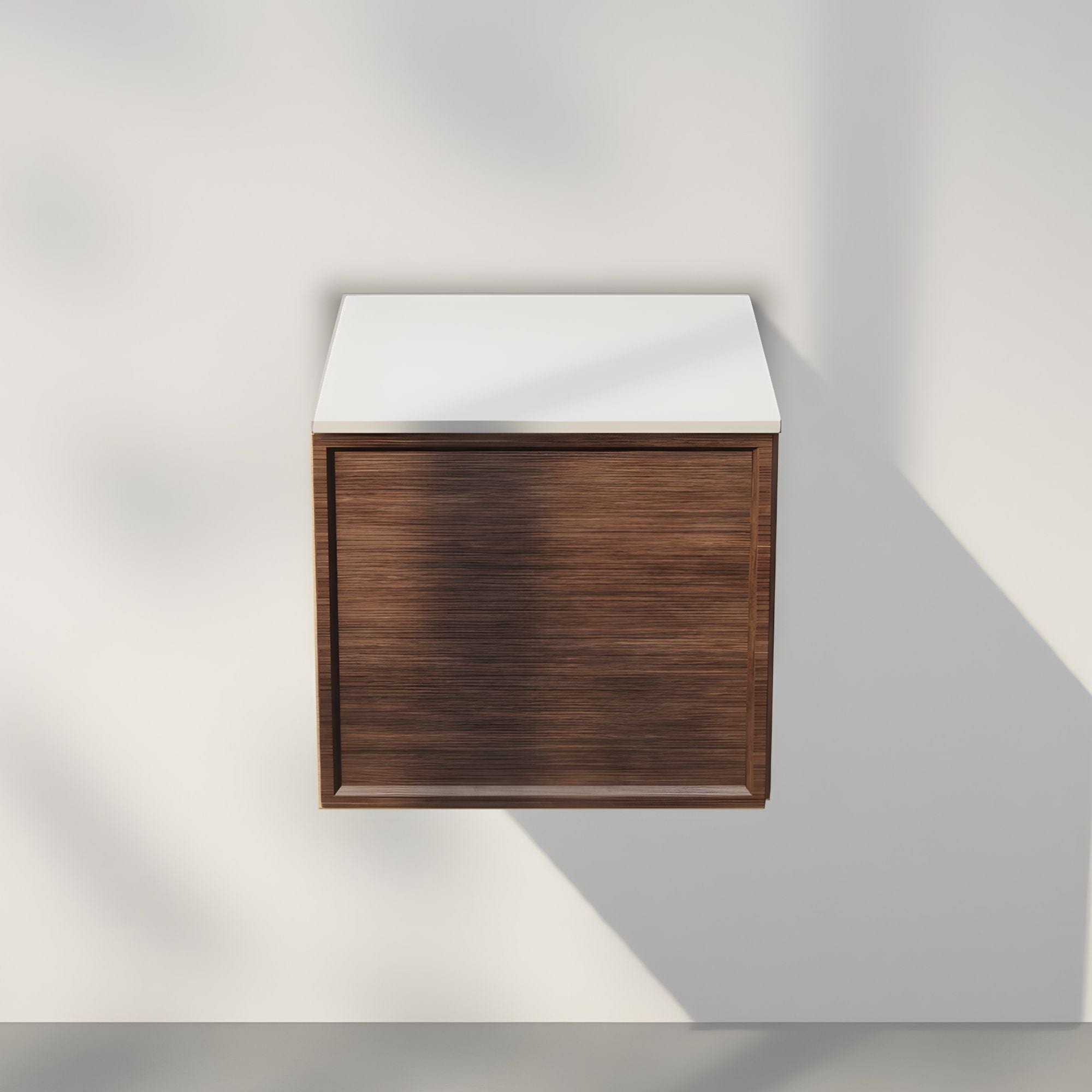 INR Air Wood Servantskap med 1 dør B400xH350xD450mm Dark oak / 40cm / Høyrehengslet INR Iconic Nordic Rooms Servantskap INR-366938H