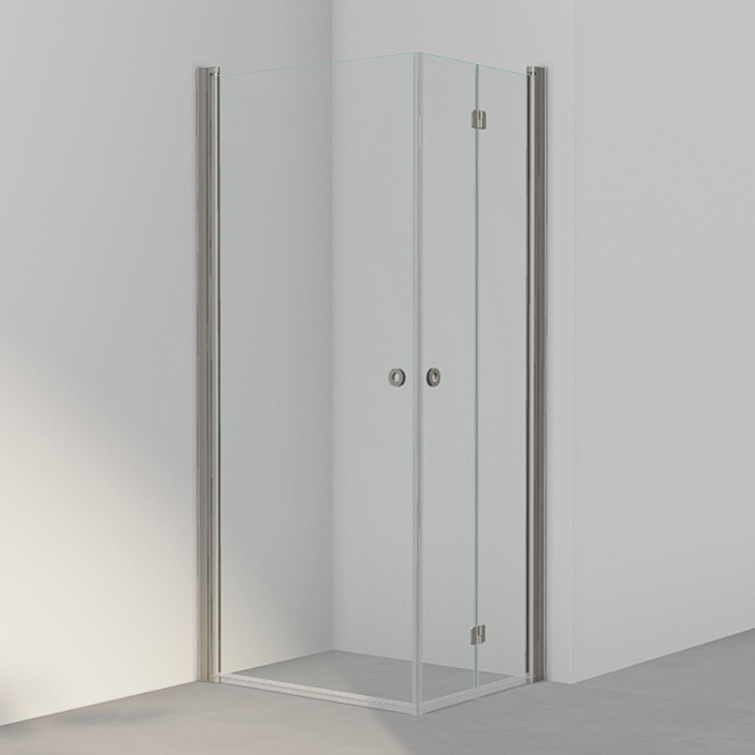 INR Dusjhjørne LINC 66 Flex Standardmål Stone / 90x70cm / Høyre hengslet INR Iconic Nordic Rooms Dusjhjørne INR-566202497