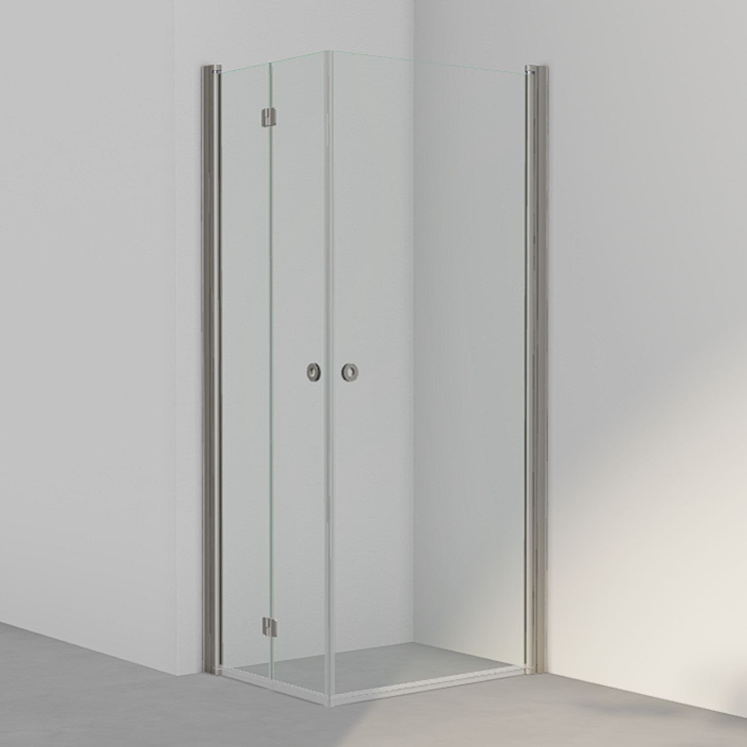 INR Dusjhjørne LINC 66 Flex Standardmål Stone / 90x70cm / Venstre hengslet INR Iconic Nordic Rooms Dusjhjørne INR-566102497