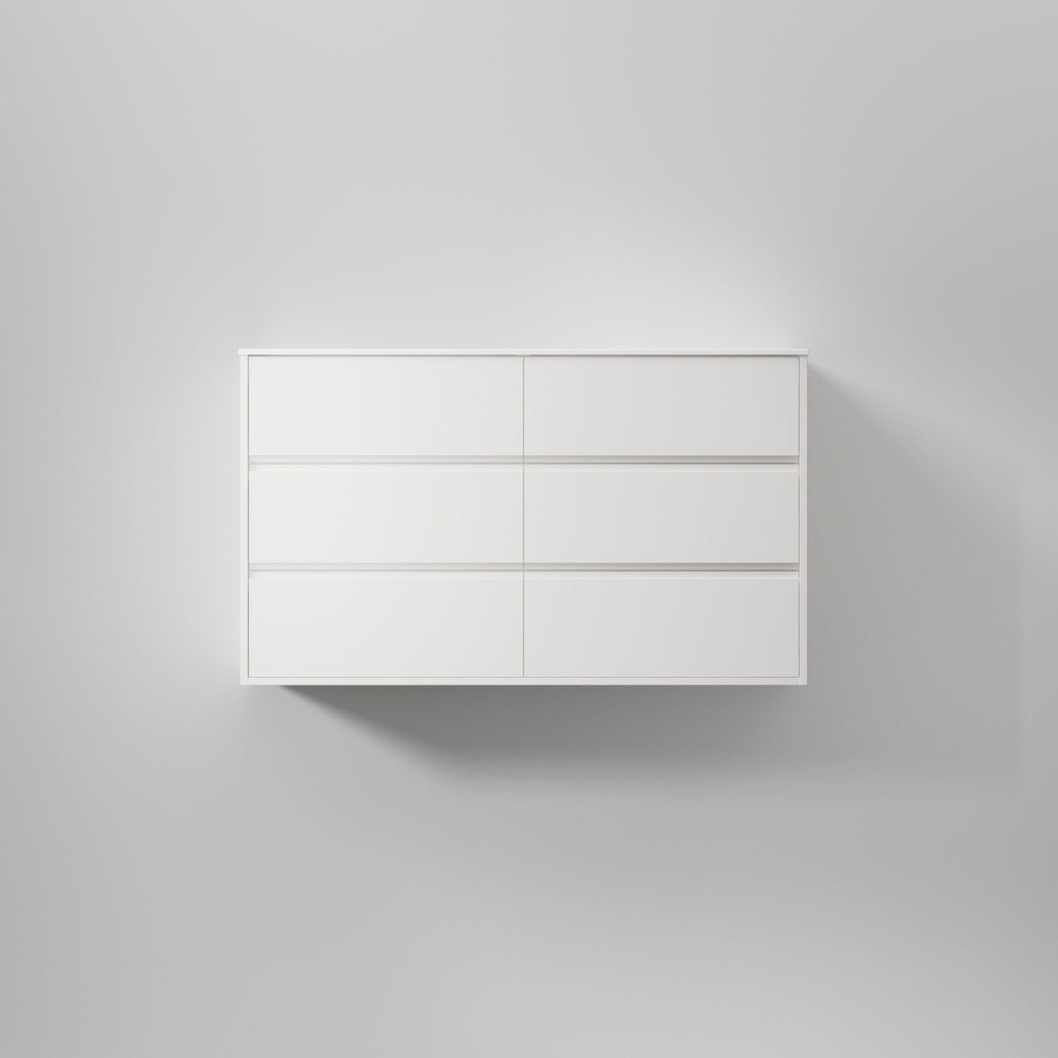 INR Terra Servantskap Pure white / 120cm dobbel / Grip INR Iconic Nordic Rooms Servantskap INR-394416