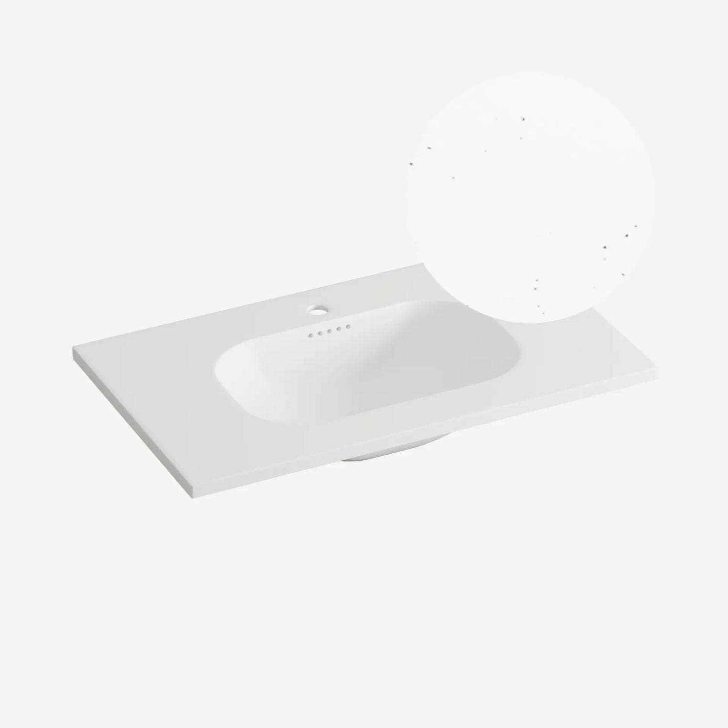Korsbakken Nice Heldekkende Servant Terrazzo pepper / 80cm Korsbakken Møbelservant KO-463207080