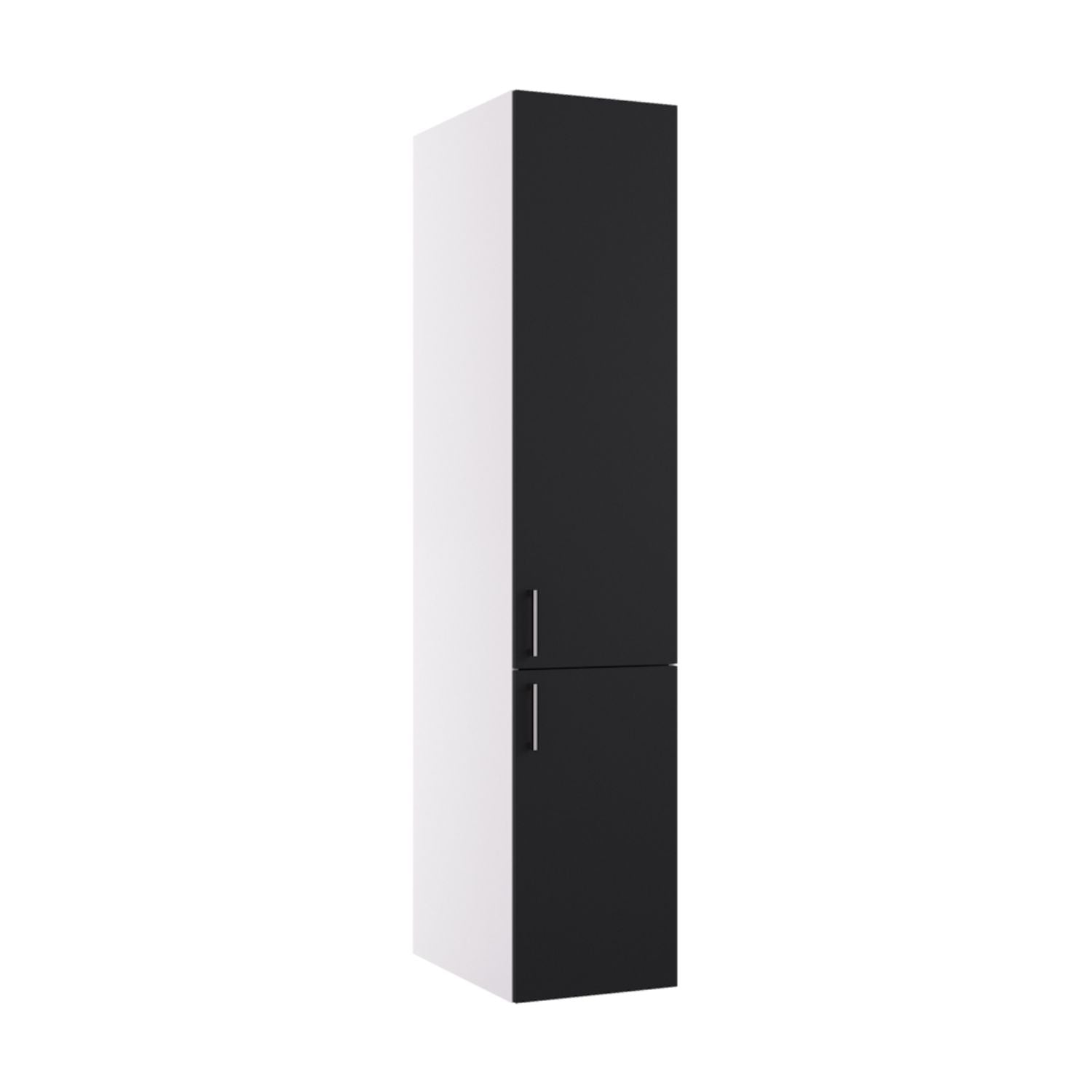 Linn Bad Høyskap for vaskerom Svart matt / 40cm Linn Bad Høyskap vaskerom LB-742104R