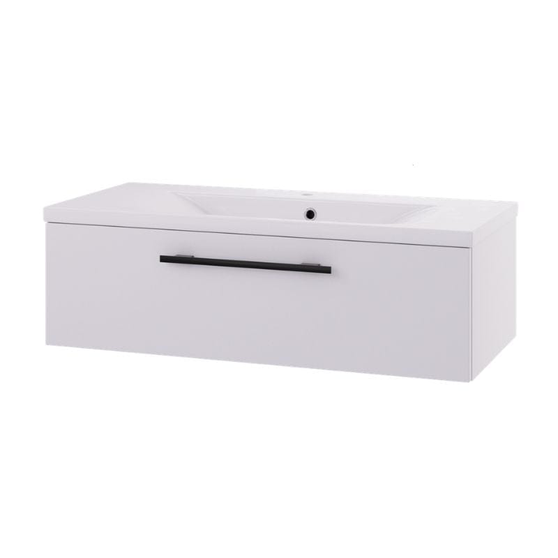Linn Bad Ingrid D45 Servantskap med 1 skuff Hvit / 100cm Linn Bad Servantskap LB-1101101S