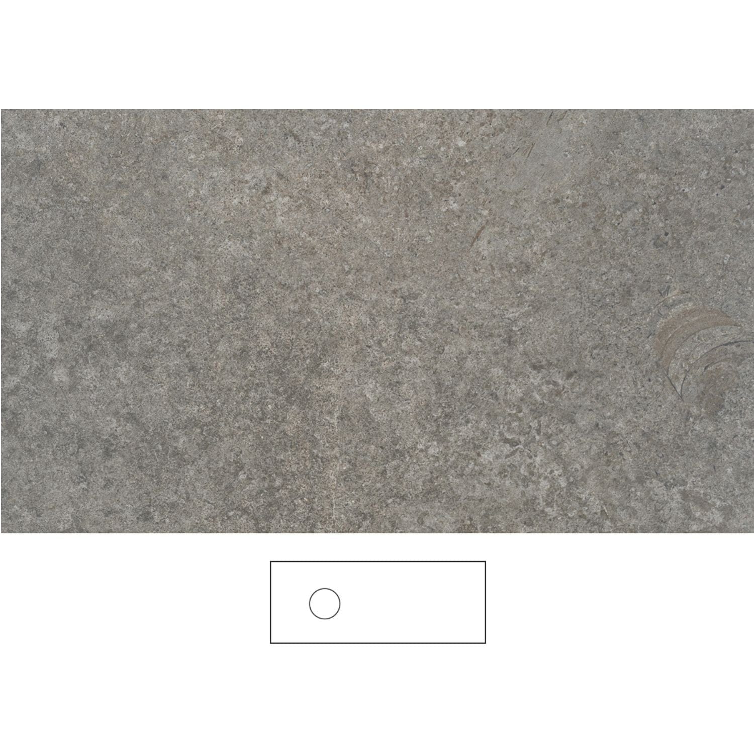 Svedbergs Poem Granittkeramikk Benkeplate Mineral / 120cm venstre / Ingen Svedbergs Benkeplate bad SV-362120V-U