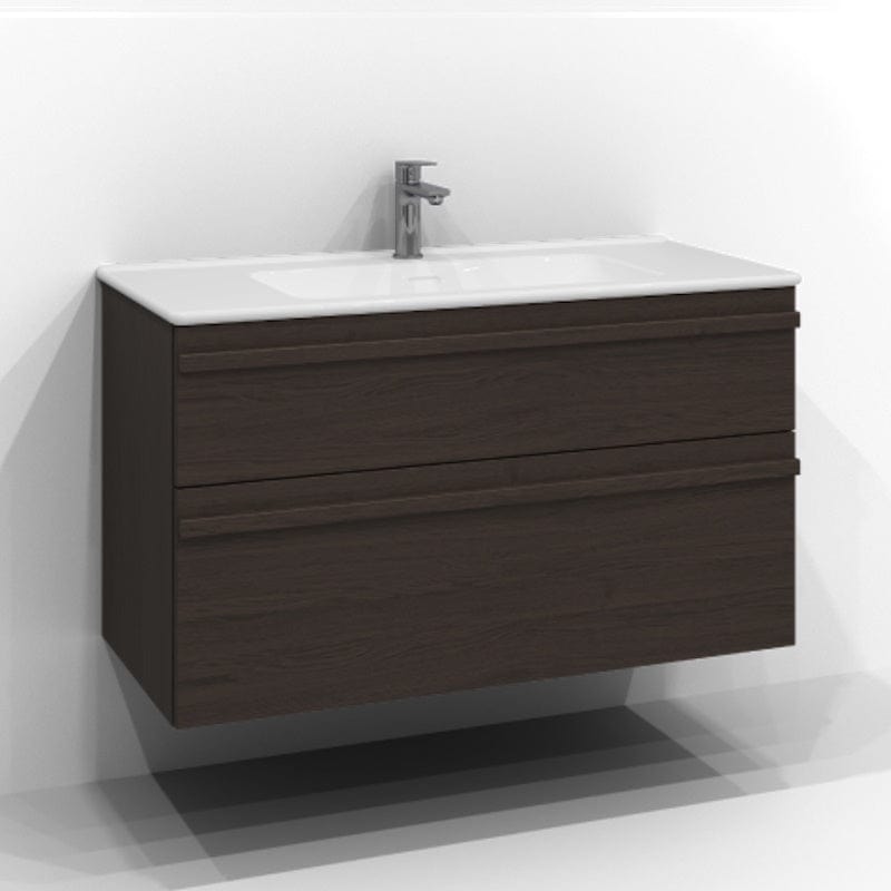 Svedbergs Poem Servantskap 2sk B60-120xD45cm - List Brun ask / 100cm Svedbergs Servantskap SV-34510352