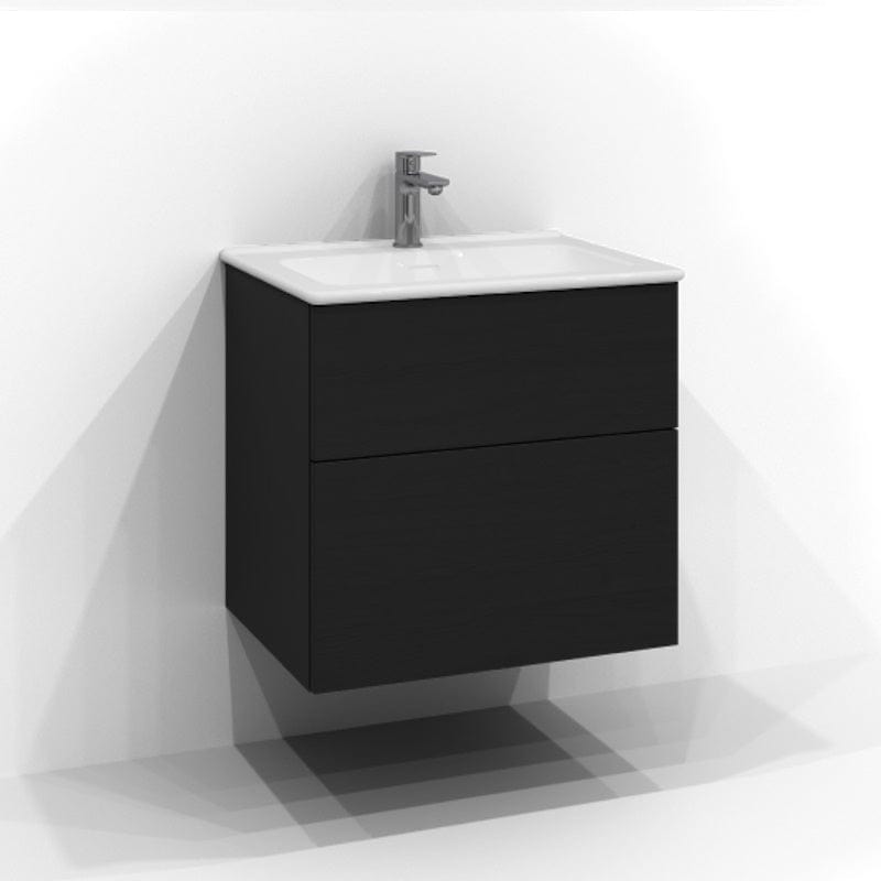 Svedbergs Poem Servantskap 2sk B60-120xD45cm - Plan/Plan Push open Svart ask / 60cm / Plan Push open Svedbergs Servantskap SV-3456142-P