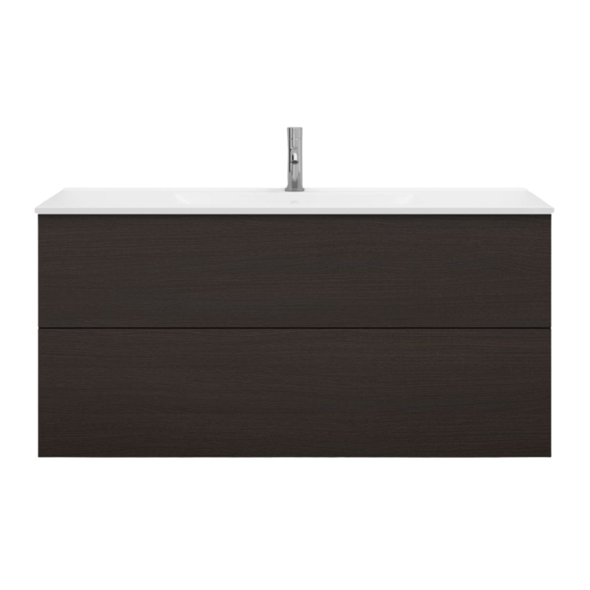 Svedbergs STILL Servantskap D45 med 2 skuff Mørk eik / 120cm / Plan Svedbergs Servantskap SV-5120452
