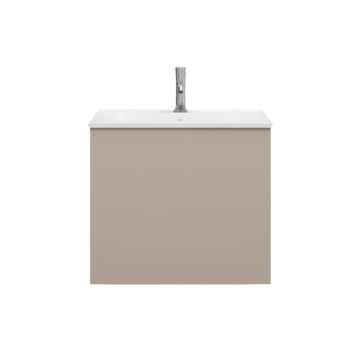 Svedbergs STILLA D45 Servantskap med 1 skuff Gråbeige / 60cm / Plan Svedbergs Servantskap SV-560431