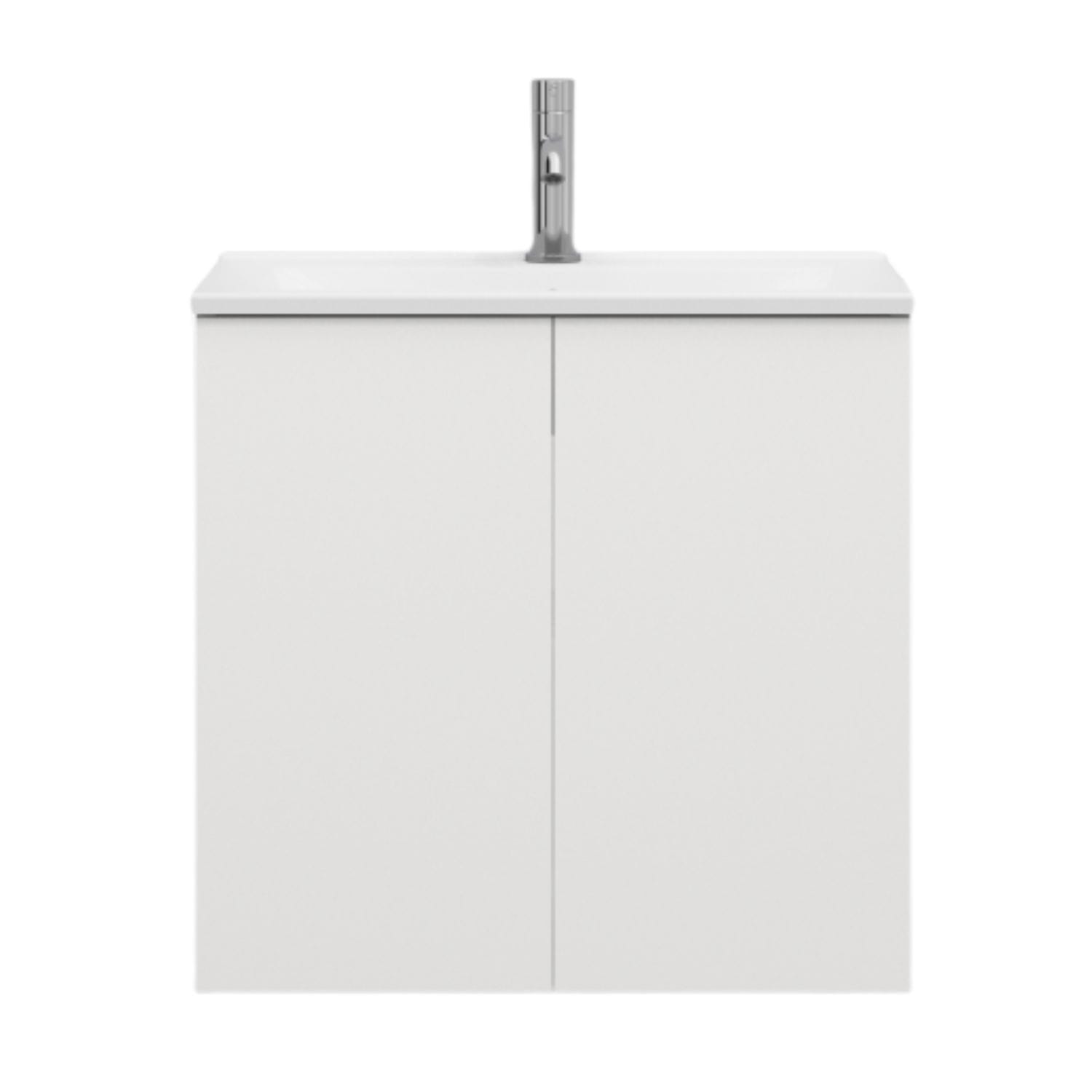 Svedbergs STILLA Slim D35 Servantskap med 2 dører Hvit / 50cm Svedbergs Servantskap SV-550112