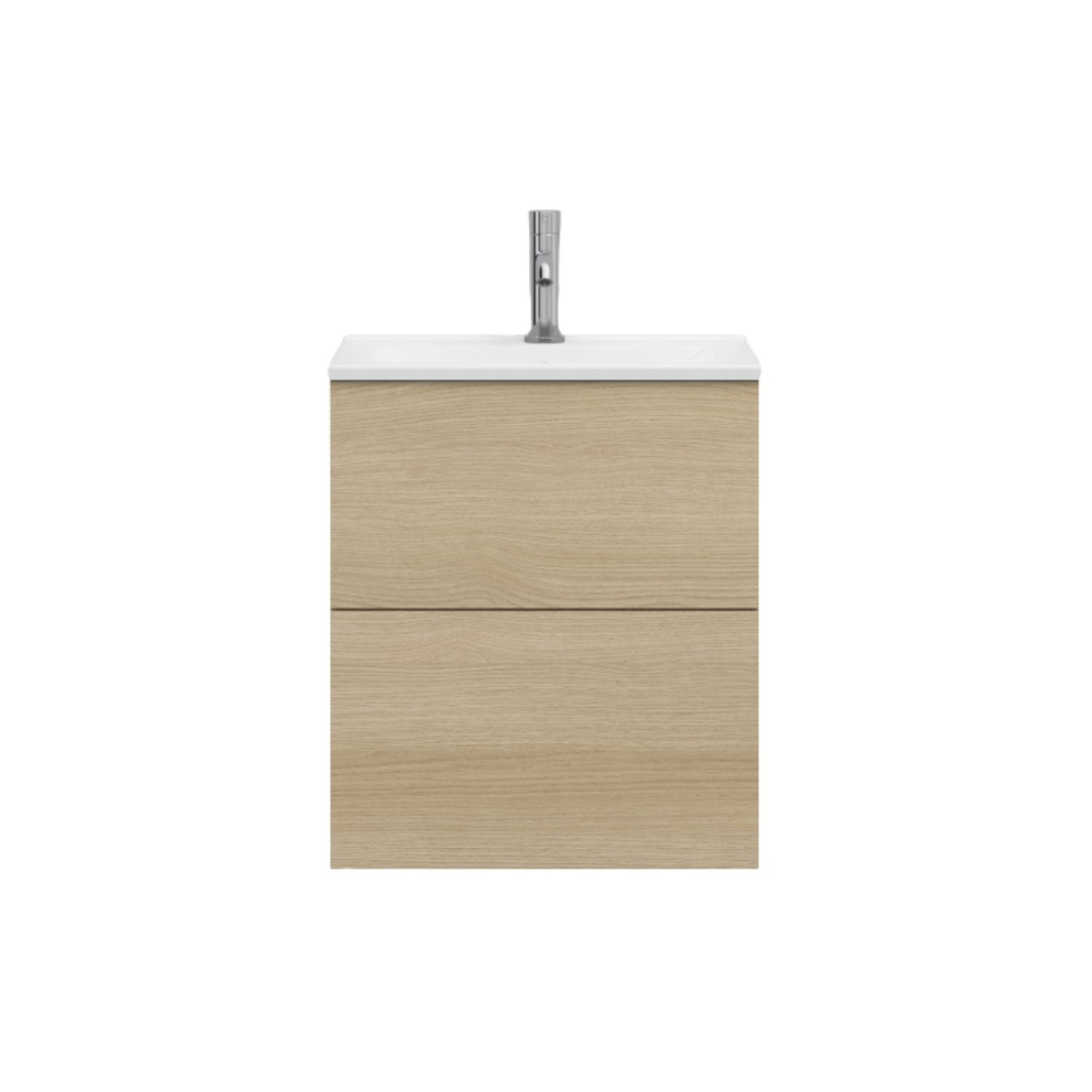 Svedbergs STILLA Slim D35 Servantskap med 2 skuff Lys eik / 50cm / Plan Svedbergs Servantskap SV-550342